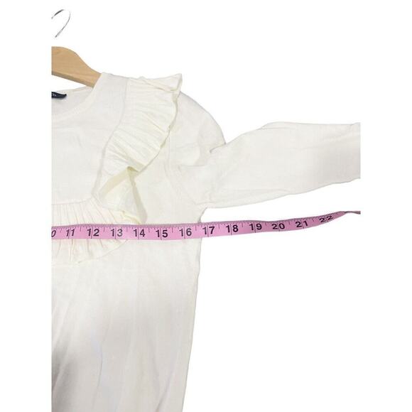 Max & Co Cream Lightweight Soft Ruffle Sweater Womens Small? - Picture 4 of 5